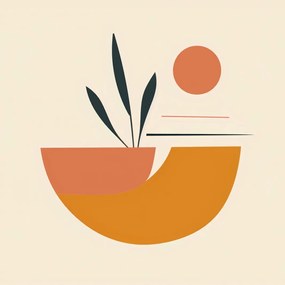 Poszter 70x70cm Minimalista Nyugat