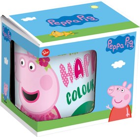 Peppa malac Pink porcelán bögre 235 ml (8 oz) Díszdobozban