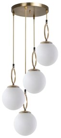 Design csillár Darryl 30 cm fehér