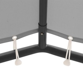Antracitszürke pavilon 4 x 4 m
