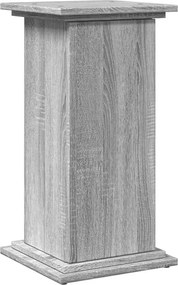 vidaXL szürke sonoma szerelt fa bemutatóállvány tárolóval 31x30x60 cm