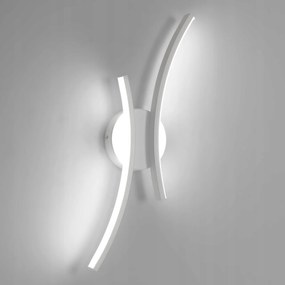 Fali lámpa Goeco fali lámpa fehér integrált Led fényforrás 18 W