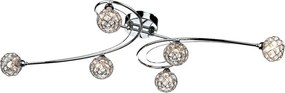 Dar Lighting CIRCA CIR6450 Plafonlámpa 6x40W/G9 IP20