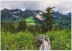 Poszterek 100x70 Híd Építészet Tájkép