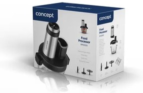 Concept RM3300 - Konyhai robotgép darálóval 1000W/230V fekete/rozsdamentes