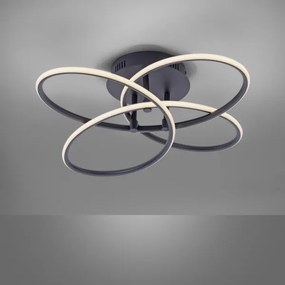 Leuchten Direkt 15660-18 - LED Dimmelhető felületre szerelhető csillár NODE LED/27W/230V