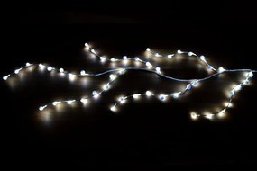 NEXOS Karácsonyi LED világítás vatta gömbök 48 LED hideg