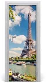 Ajtó méretű poszter Eiffel-torony 85x205 cm