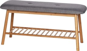 Pad fürdőszoba és előszoba tárolóval, Wenko, Bahari, bambusz