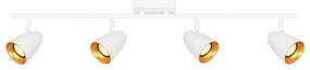 Mennyezeti Lámpa Fehér Tino ITALUX-SPL-36748-4-WH-GD