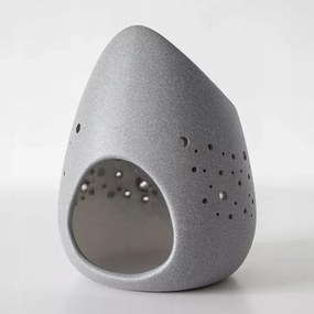 Aromaterápiás párologtató, szürke Kropla Flagolie