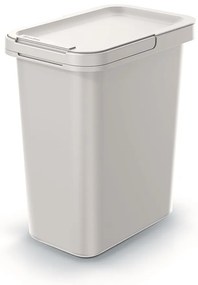 Függesztett szemetes, 12 l, világosszürke