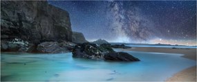 Vízpart képe (120x50 cm)