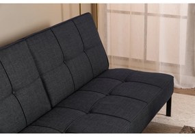 Sötétszürke kinyitható kanapé 198 cm Perugia – Actona