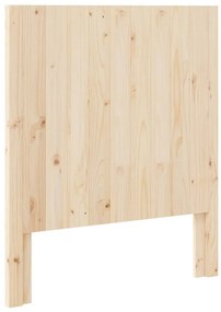 tömör fenyőfa fejtámla 90 x 104 cm