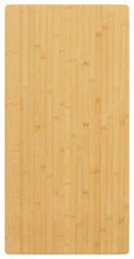 bambusz asztallap 50x100x4 cm