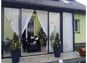 Téli kert Veranda Sanremo Palram - Canopia 3 x 3 m szürke