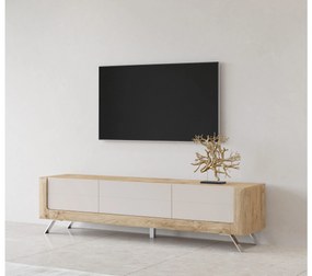 TV asztal/szekrény Kassie Typ 40 (kasmír + arany harbor tölgy). 1108354