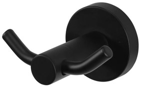 Fürdőszoba fogas Black 332914A MIST 02