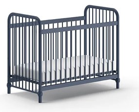 Kék fém babaágy 60x120 cm BRONXX – Vipack