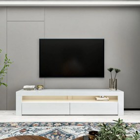 TV-állvány, fehér, 150 cm – TR382NRC1169