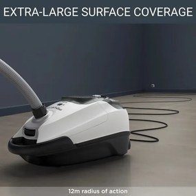 Rowenta - Porzsákos porszívó SILENCE FORCE ALLERGY+ 4,5l 400W fekete/fehér