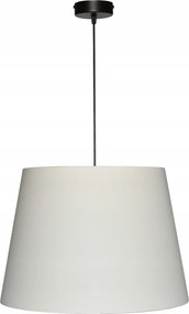 Lámpa Függő Csillár E27 Krém Lámpabúra Kúp 34x44 h29 Mirano