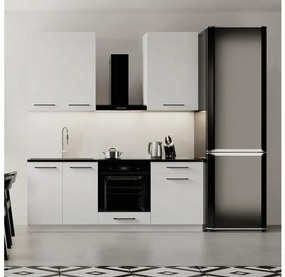 EVE 200 cm-es fehér konyhablokk