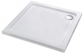 Modena Slim szögletes alacsony akril zuhanytålca 80x80 cm