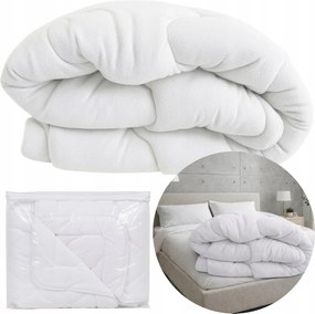 Téli Paplan 140x200cm Fehér Meleg Polár Puha Tömör Kivitel