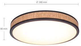 Brilagi - ROSA LED 48W 230V állítható mennyezeti lámpa 3000-6500K + DO