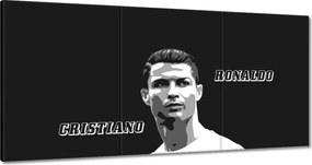 Festmények 180x90 Cristiano Ronaldo Labdarúgó