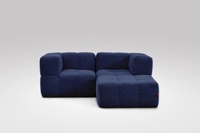 3 Teiliges Modulares Sofa – Blau