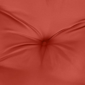 2 db melange piros szövet kerti padpárna 120 x 50 x 7 cm
