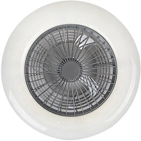 Rabalux - LED Dimmelhető mennyezeti lámpa ventilátorral LED/30W/230V + távirányító