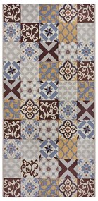 Barna futószőnyeg 75x150 cm Cappuccino Mosaik – Hanse Home