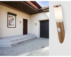 Globo 3157SW - Kültéri fali lámpa érzékelővel BOSTON 1xE27/15W/230V IP44