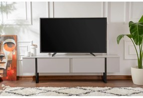 TV asztal/szekrény Serone (szürke + fekete). Akció -27%. 1107764