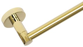 Falra szerelhető wc papír tartó MIST 04 GOLD