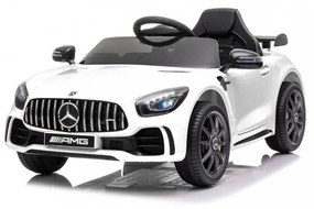 Elektrické autíčko Baby Mix Mercedes-Benz GTR-S AMG white