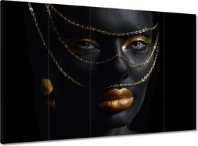 Festmények 100x70 Az aranyszínű csecsebecsék mögött