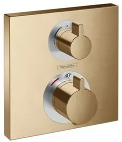 Hansgrohe Ecostat zuhany és fürdő csaptelep vakolat alatti rész nélkül csiszolt bronz 15714140