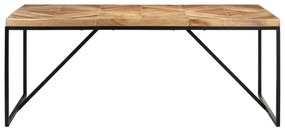 Tömör akácfa és mangófa étkezőasztal 180 x 90 x 76 cm
