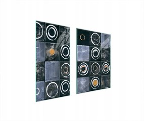 Üveg Védőlap Deszka 75x52 Mintás Edzett Üveg