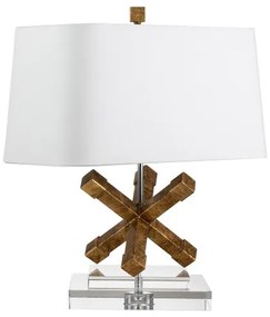 Elstead GN-JACKSON-SQUARE-TL - Asztali lámpa JACKSON SQUARE 1xE27/60W/230V