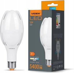 Led izzó E27 A108 50W 5400lm 4000K Semleges 330° Videx