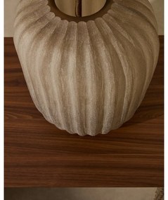 Bézs üveg váza (magasság 27 cm) Lumia – Kave Home