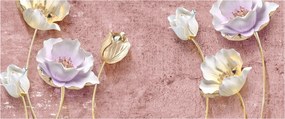Virágok képe (120x50 cm)
