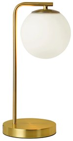 Viokef DANAE asztali lámpa, arany, E14,LED foglalattal, VIO-4219300