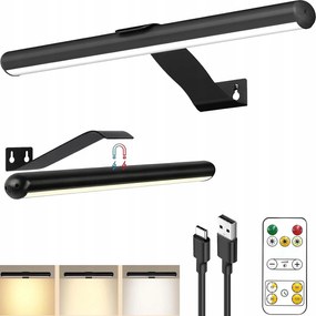 Vezeték Nélküli Mágneses Led Fali Lámpa Tükör Felett Kép 30cm Távirányító